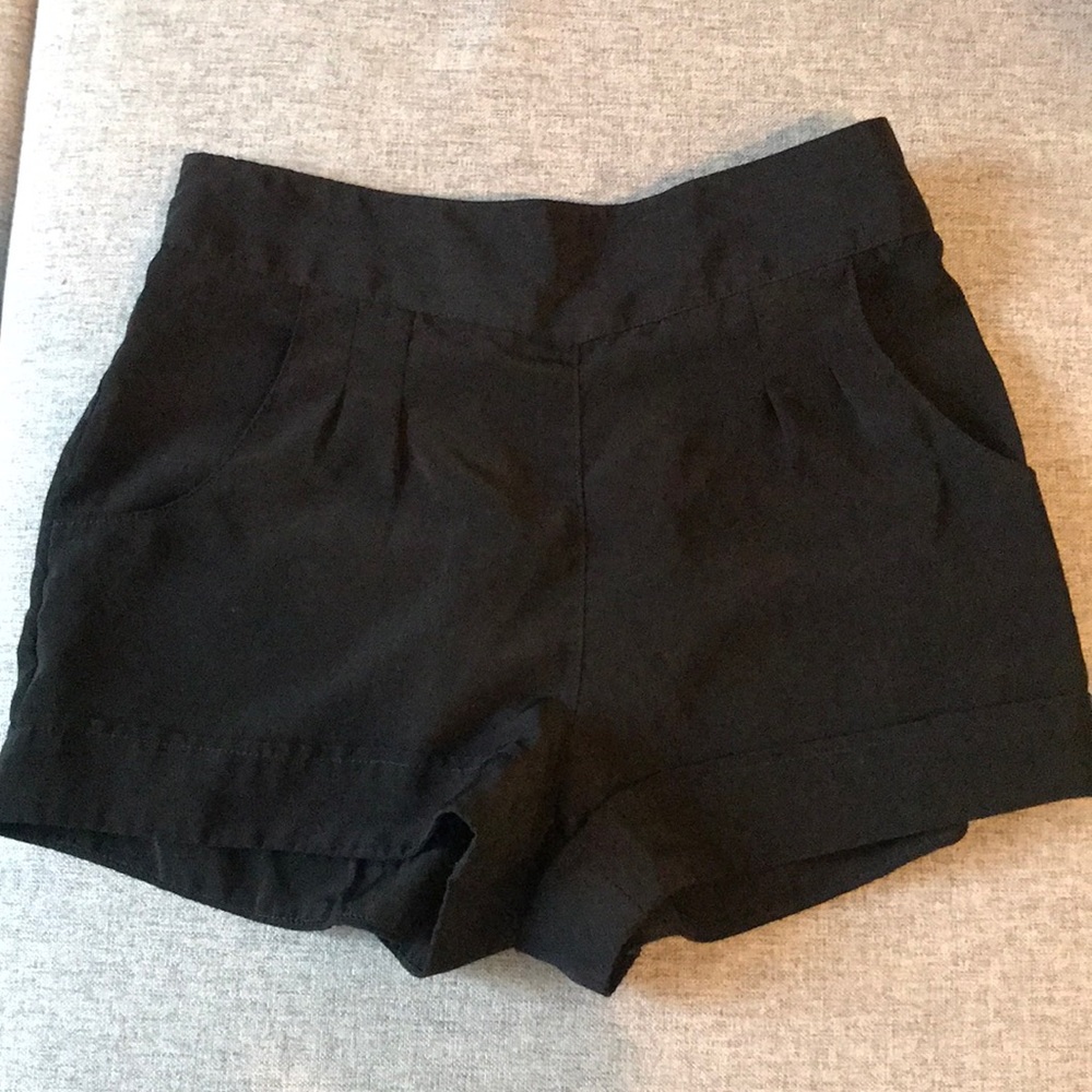 Black shorts